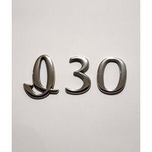 Infiniti I30 Emblem Letters Symbol Letter Badge Rear Chrome OEM 1995-2001
